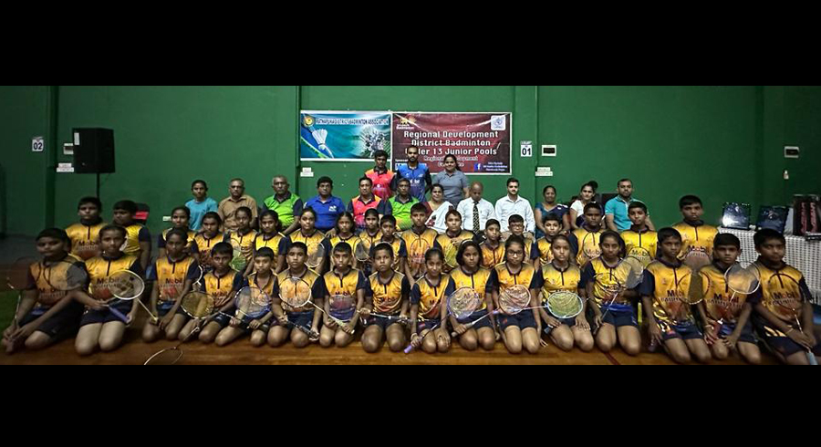 Under 13 badminton pool for Ratnapura