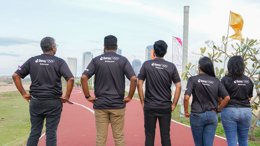 Daraz partners the Hangzhou 2022 Asian Games Organizing Committee to promote the Asian Games of this year Promotions kick off with official fun run at Port City Colombo