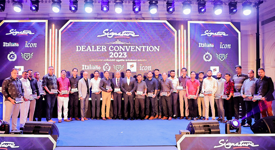 Signature honors outstanding dealers at Signature Dealer Convention 2023 Unveils exclusive collection and Sri Lanka s 1st wholesale app