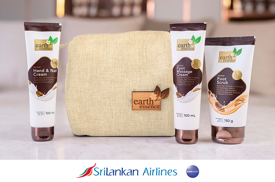 Link Natural s Earth Essence now available onboard SriLankan Airlines duty free