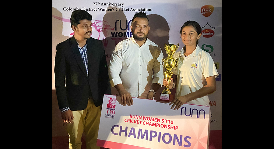 Emerald International and Colombo District Women s Cricket Association Celebrate Runn T10 Championship
