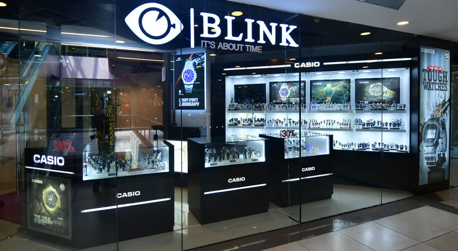 Blink International CASIO store in Kandy City Centre