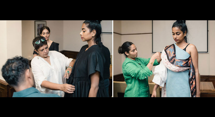 Eleven young designers showcase at the Emerging Designer showcase of Colombo Fashion Week