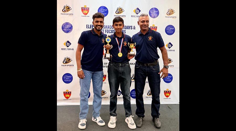 Anandian Dilain awarded Best U 13 Batsman in SSC School of Crickets Malaysian tour