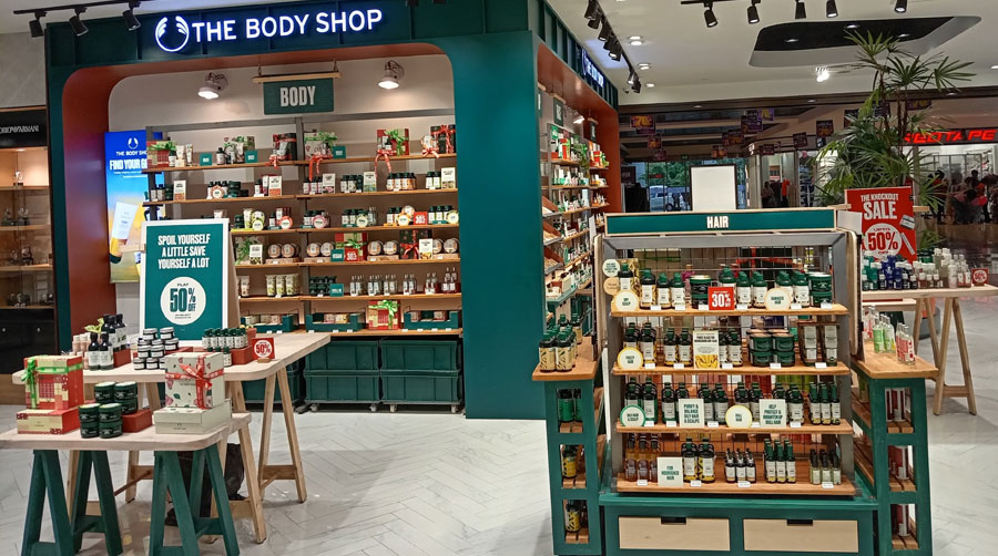 Get ahead of your 2025 beauty goals with The Body Shops store wide Knockout Sale