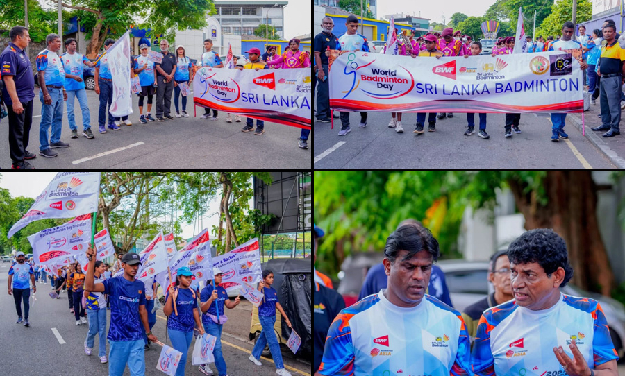 SLB conducts successful World Badminton Day Walk