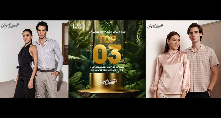 Crocodile among Sri Lankas Top 3 Most Loved Fashion Brands
