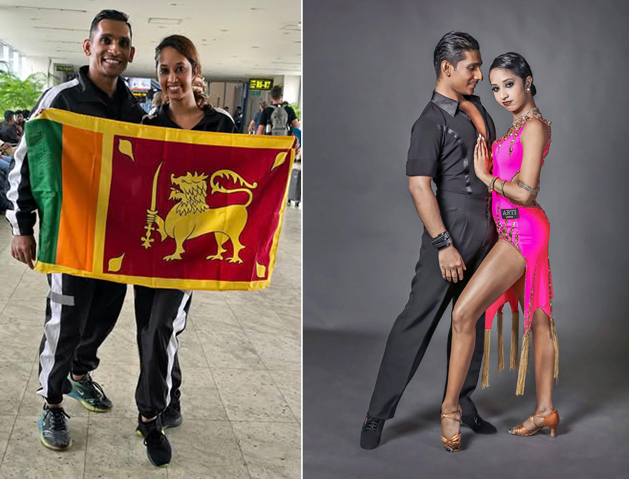Sri Lankas National Latin Champions Ryan Wijesundara and Sharanya Dias to represent the nation at Summer Rhythms DanceSport Championships in Moscow