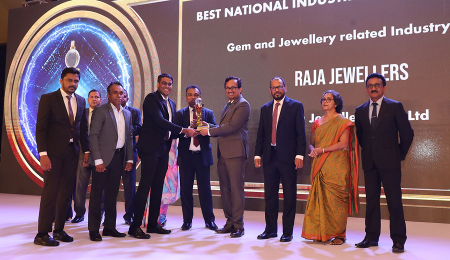 Raja Jewellers wins prestigious Best National Industry Brand Award 2024