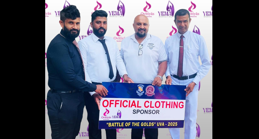 Yema Marketing Ovitiyas Hotel step in as Official Clothing Sponsors for 20th Battle of the Golds Uva 2025