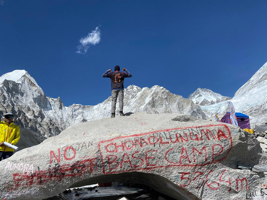 Youngest Sri Lankan at Everest Base Camp Image 2
