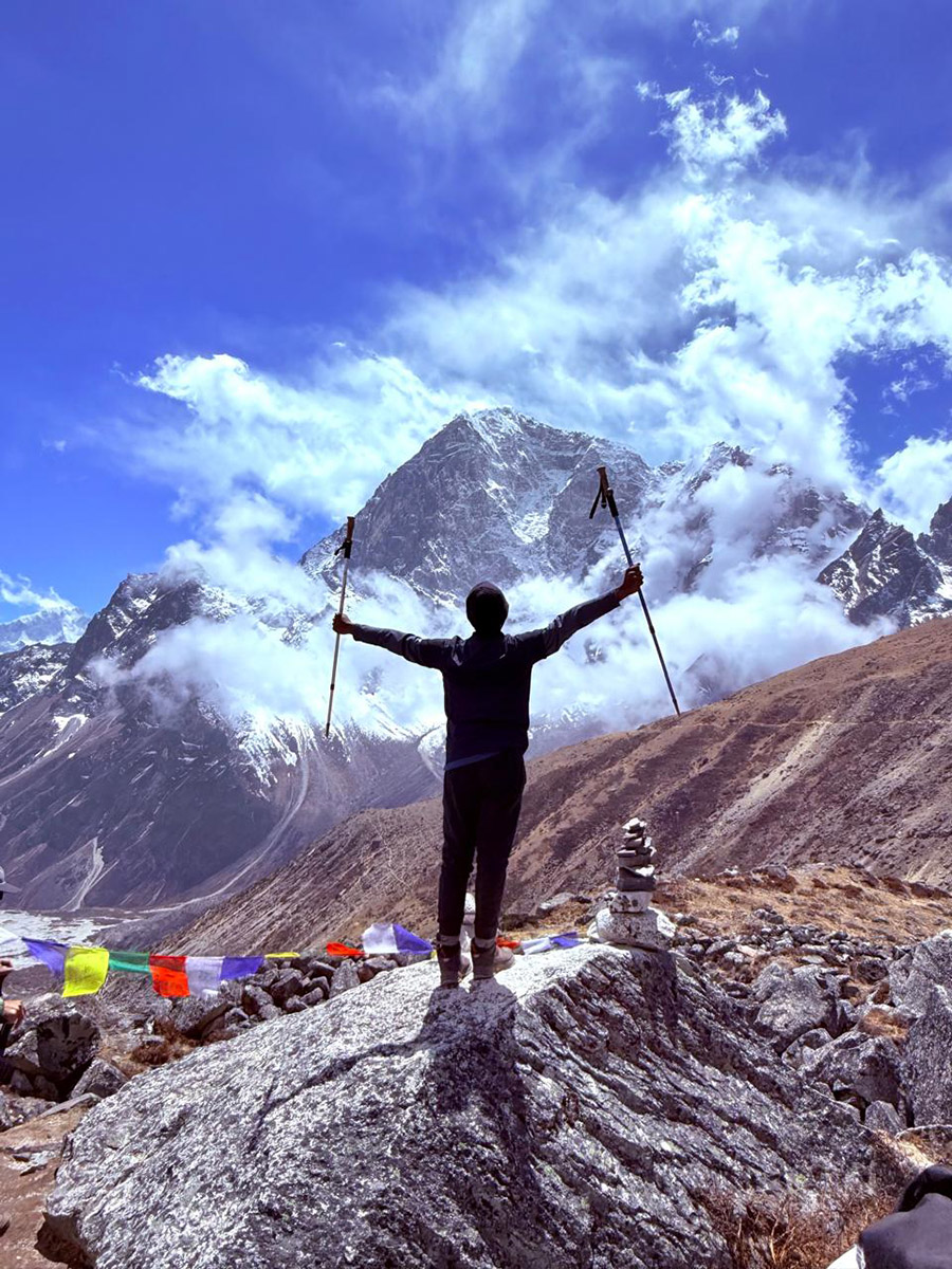 Youngest Sri Lankan at Everest Base Camp Image 3