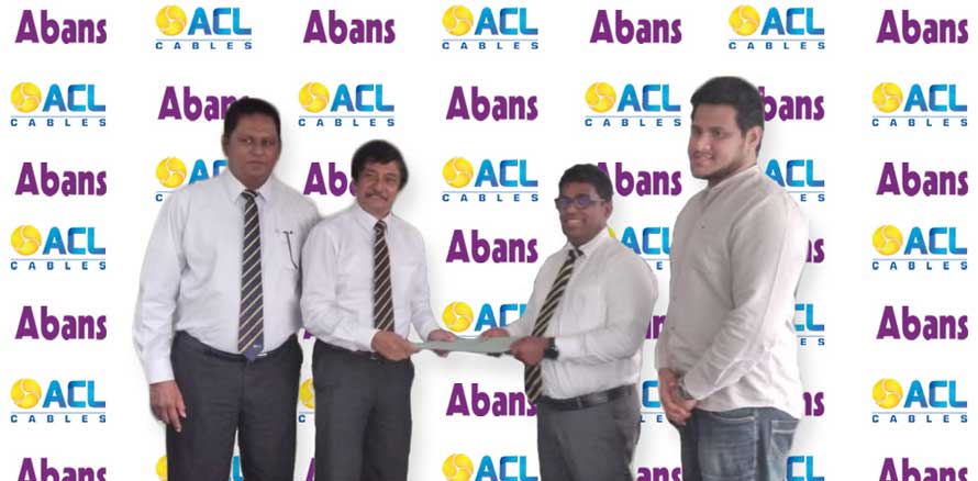 ACL Cables PLC partners with Abans to strengthen and enhance ACL Ceiling fan distribution network