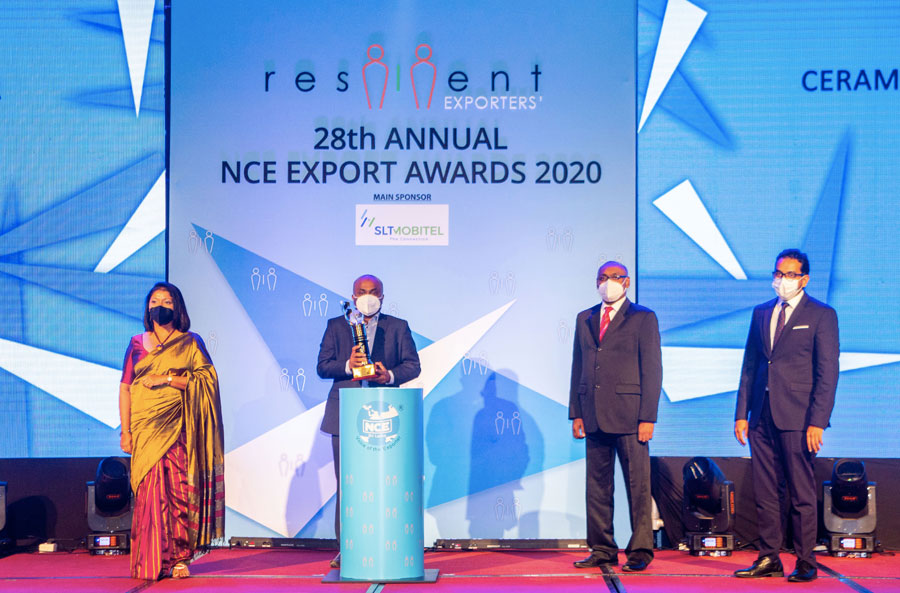 businesscafe Dankotuwa Porcelain wins big at the NCE Export Awards 2020