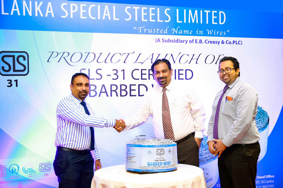 LSSLLanka SSL introduces industrys only SLS certified locally manufactured barbed wire