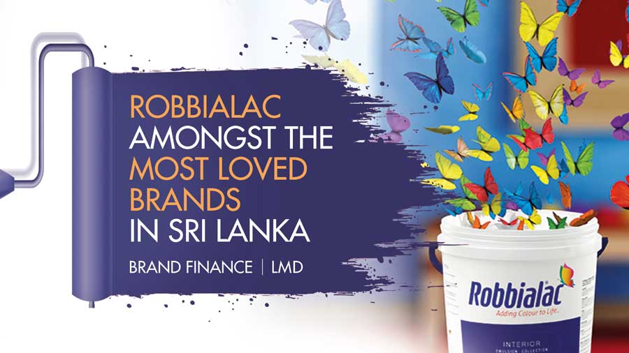 Robbialac amongst the most loved brands in Sri Lanka