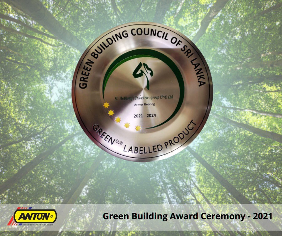 Anton Armor uPVC Green Label Certification