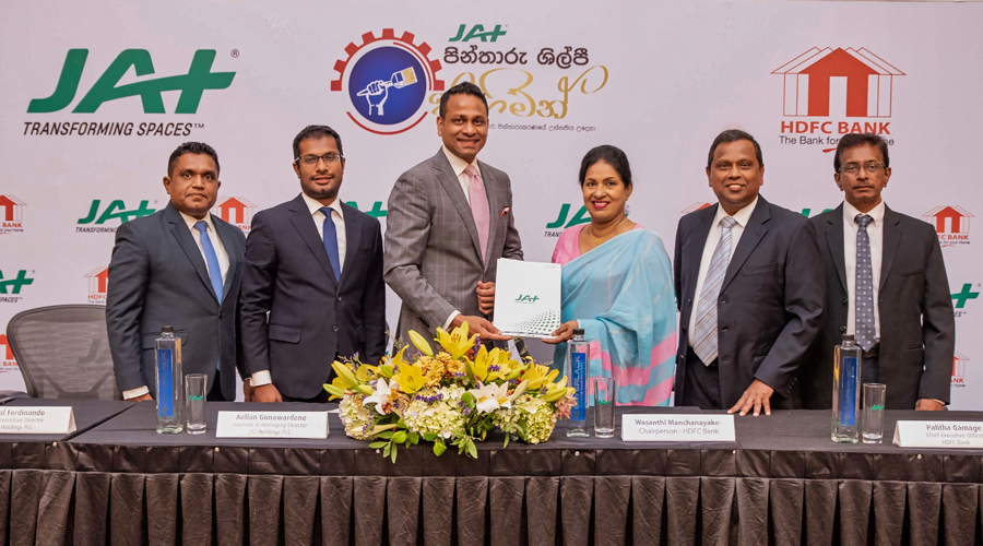 JAT Holdings PLC signs MoU with HDFC Bank to empower woodcraftsmen and professional painters in Sri Lanka
