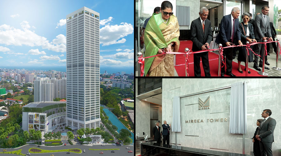 Mireka Tower inaugurated as Colombo s most distinctive office space