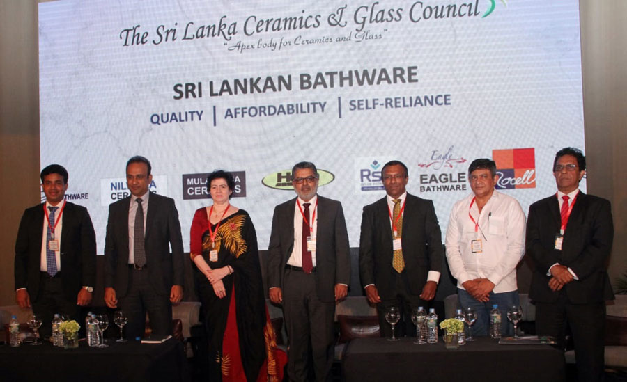 Sri Lanka Ceramics Glass Council host panel discussion regarding the quality affordability and self reliance of the bath ware industry