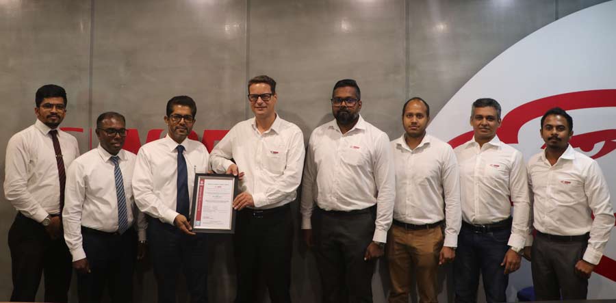 Sri Lanka s first ever global certification for a corporate road traffic safety management system awarded to INSEE Cement Sri Lanka