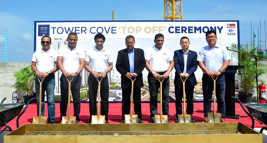 Marina Square tops off Tower Cove marking continued steady progress