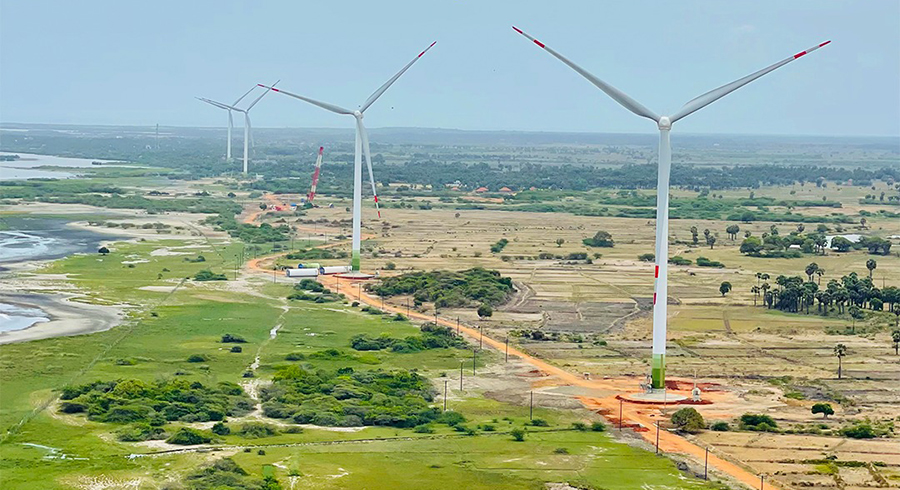 WindForce Commissioned yet another Wind Power Project in Mannar Sri Lanka