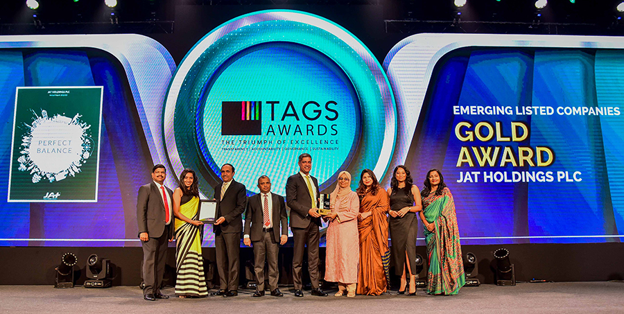 JAT Holdings Secures Double Triumph at TAGS Awards 2023 Showcasing Excellence in Comprehensive Reporting and Sustainability Image 1