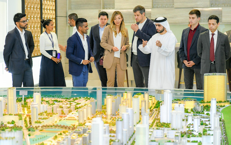 Delegation of Investors Led by UAE Royalty Visits Port City Colombo