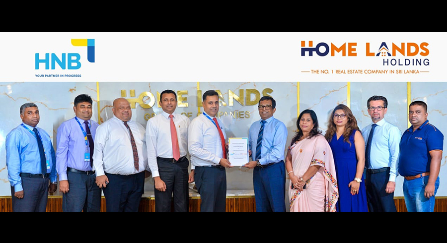 HNB joins Home Lands Holding to provide affordable financing for real estate and property investment