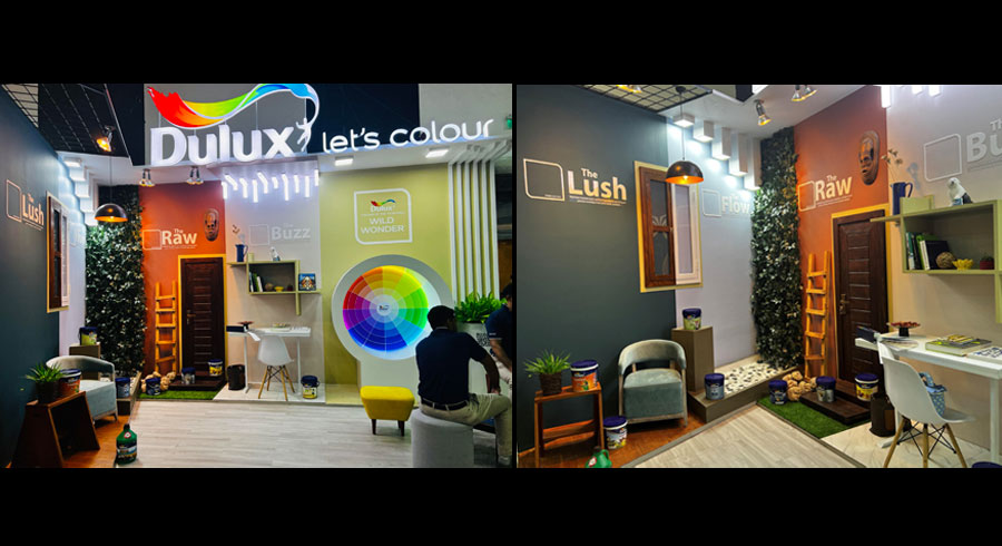 Dulux colours Architect 2023 exhibition with vibrant and engaging presence