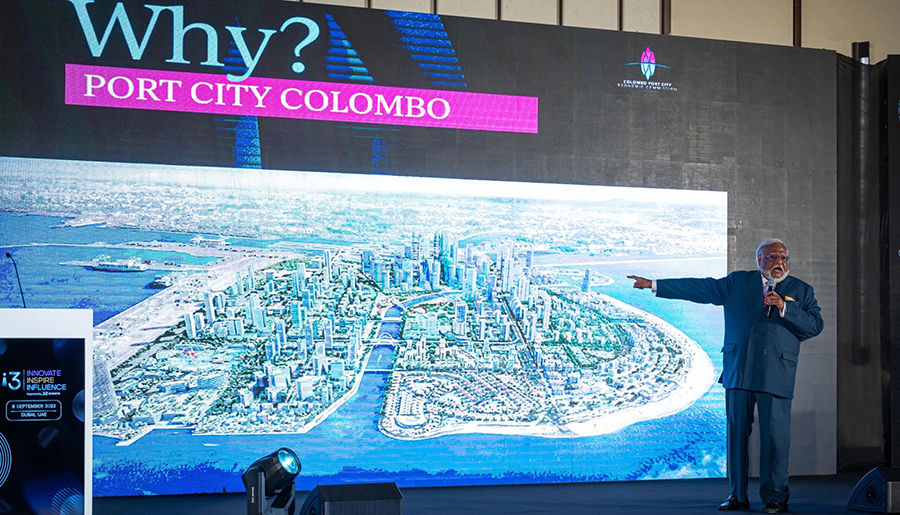 Port City Colombo Draws Global Investor Attention as Gold Sponsor of i3 Summit in Dubai