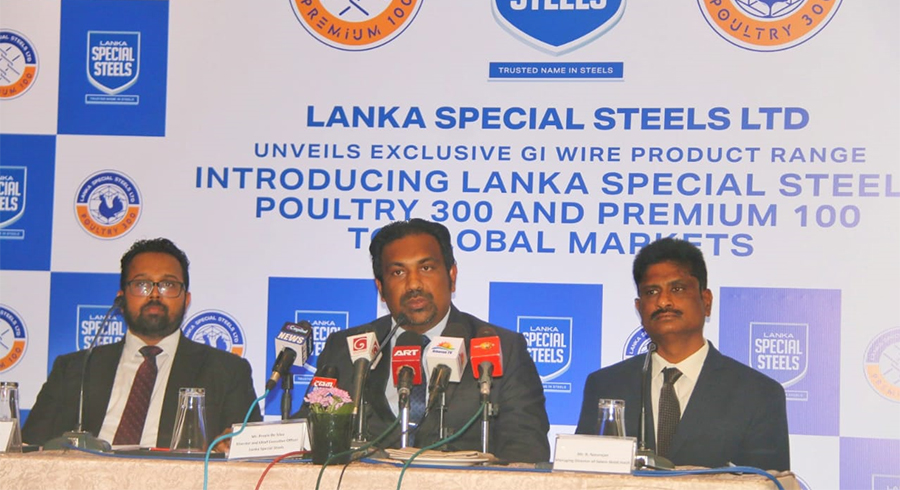 Lanka Special Steels Launches Exclusive GI Wire Product Range Poultry 300 and Premium 100 Hot Dipped Galvanized Steel Wire for International Markets