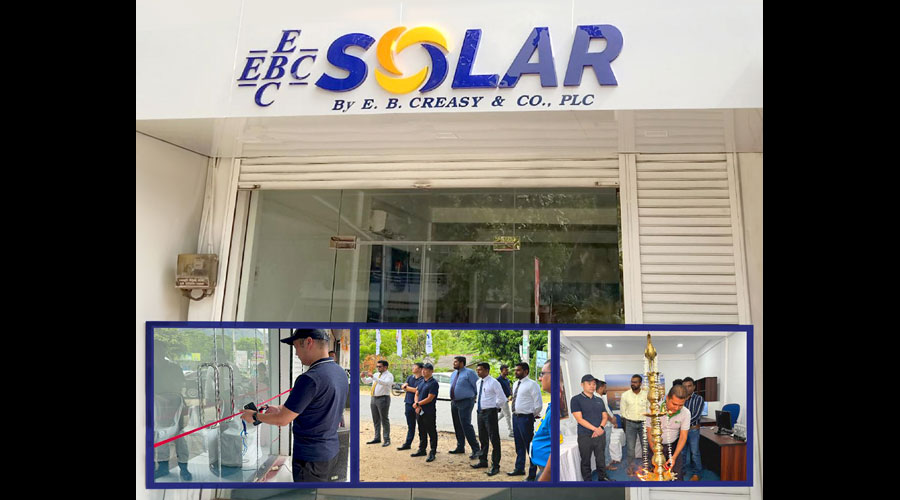 E.B. Creasy Solar opens new Solar Solutions outlet in Wellawaya