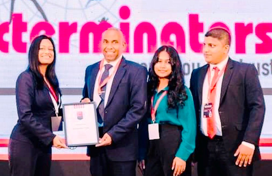 Exterminators PLC received the coveted title of a Great Place to Work for three consecutive years