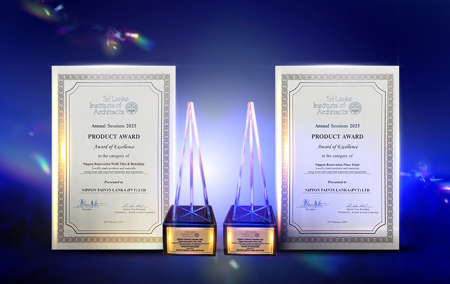 Nippon Paint receives Awards of Excellence from the SLIA for two leading products