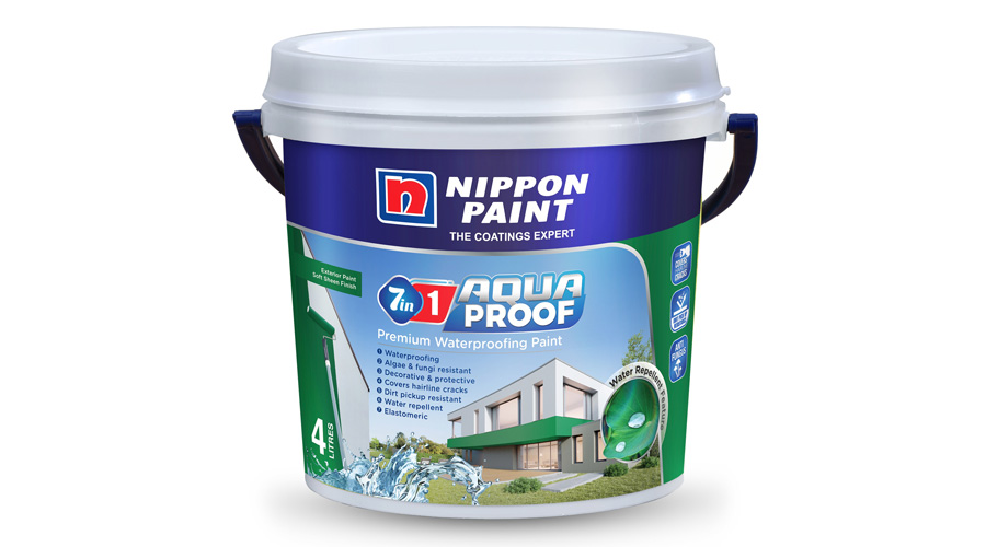 Nippon Paint Launches New Aqua Proof 7 in 1 in view of the rainy season