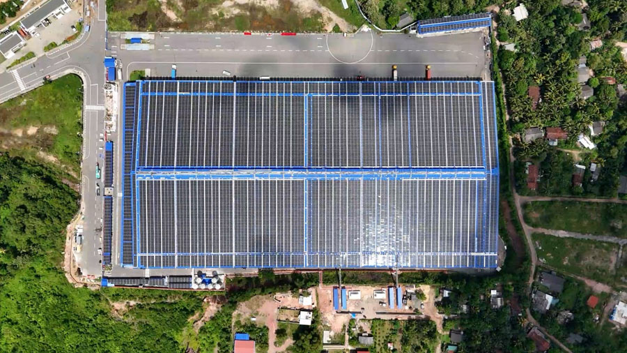 Hayleys Solar completes Sri Lankas Largest Single Roof Solar Installation