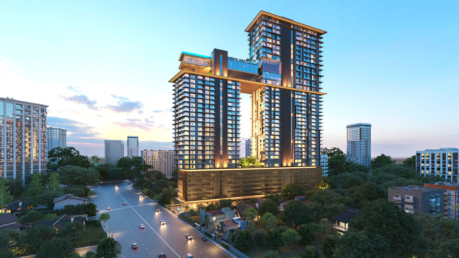 Home Lands Skyline Pentara Residencies Thummulla Handiya