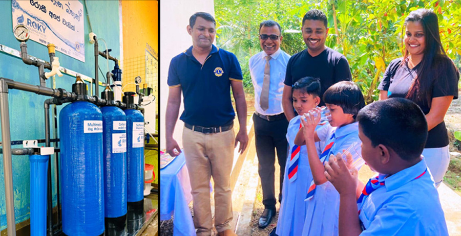 ROKY Holdings donates water purification system to Heewelkandura Maha Vidyalaya in celebration of world water day