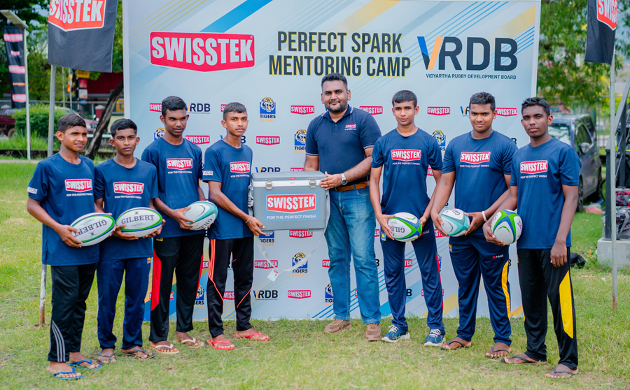 Swisstek Strengthens Community Impact with Vidyartha Rugby Development Camp at Mahiyanganay