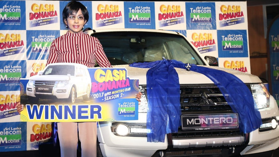 October 2017 Winner for Season 2 of Mobitel s Cash Bonanza Montero Extravaganza drives away with a brand new Montero