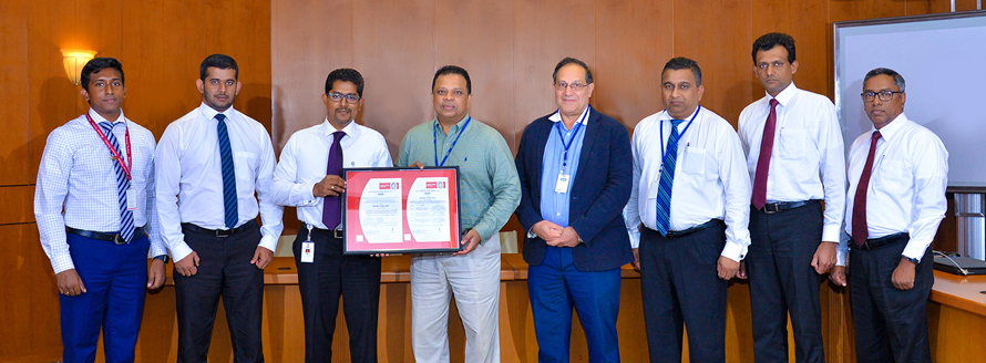 HNB Enhances Security to global best practices with ISO 27001 2013 certification