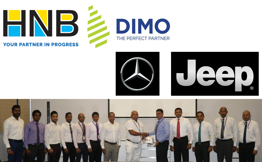 HNB DIMO partner to offer exclusive leasing options for Mercedes Benz and Jeep