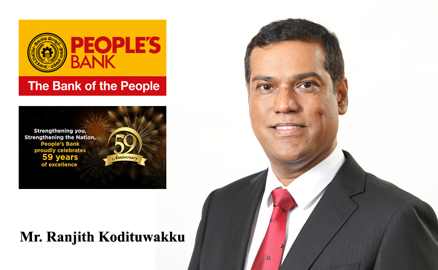 Ranjith Kodituwakku New CEO GM at Peoples Bank