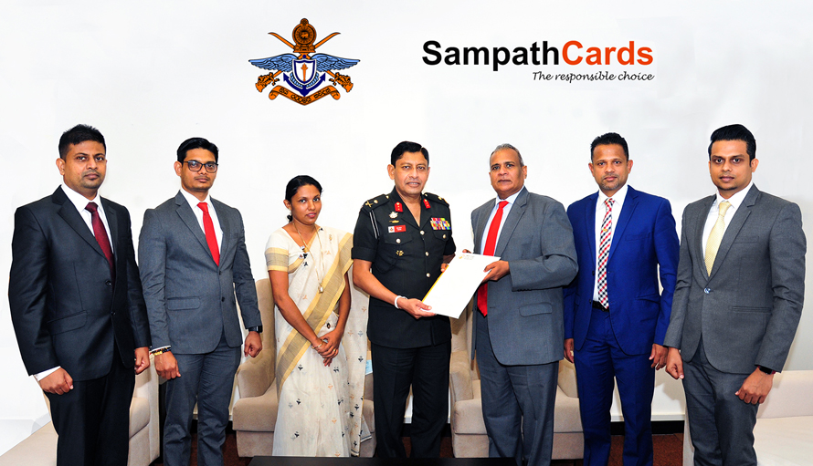SampathCards Partners with Kotelawala Defence University