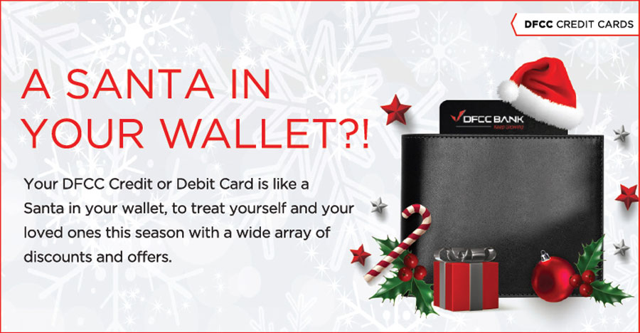 DFCC Bank provides a Santa in your wallet for an affordable enjoyable festive season