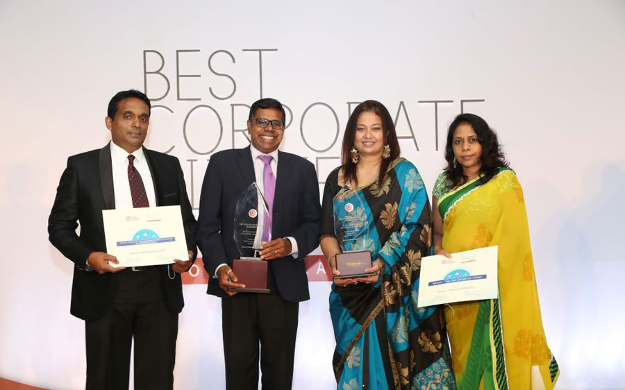 HNB wins two awards at Best Corporate Citizens Sustainability Awards 2021