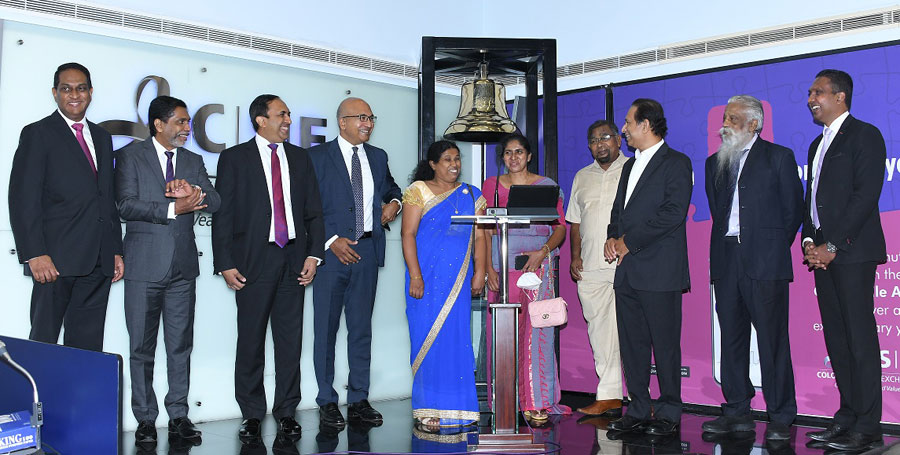 Sarvodaya Development Finance Limited rings the bell to debut trading at CSE