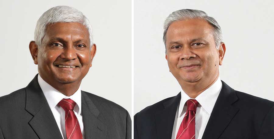 businesscafe Chairman Mr R. Renganathan and Managing Director CEO Mr Thushara Ranasinghe